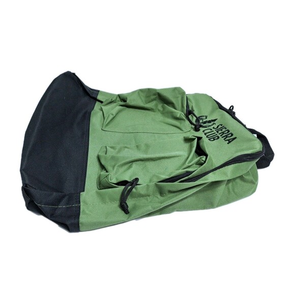 Sierra Club Olive Green Pocket Hiking Backpack - Picture 5 of 7